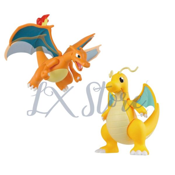 Model kit de charizard y dragonite pokemon (2)