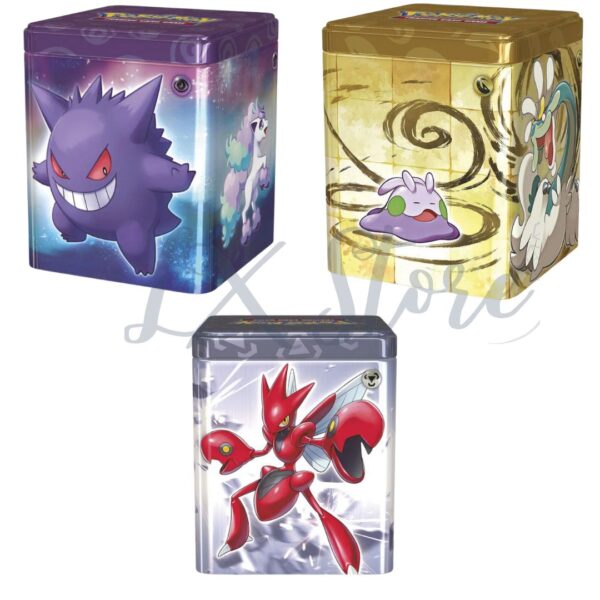 Cartas Pokémon TCG Lata Apilable Stacking Pin Coleccionable Original