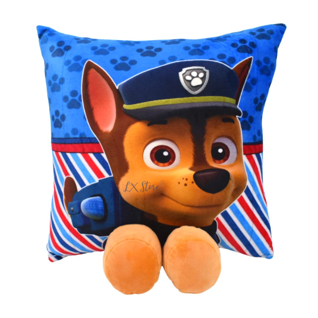 Cojín Peluche con Patitas de Paw Patrol | LX Store Colombia