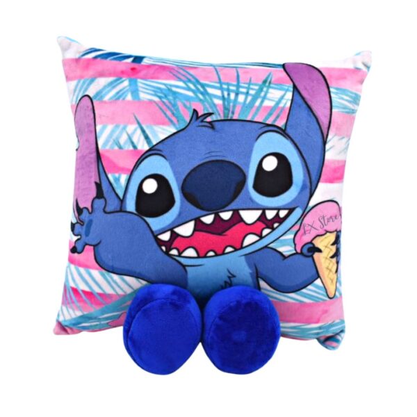 Cojin peluche Patitas Stitch