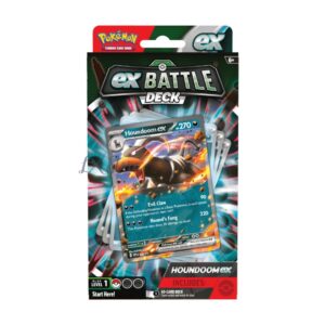 Mazo X60 Cartas Pokémon TCG Houndoom Ex Battle