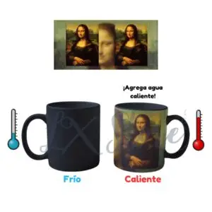 Mug De Arte La Mona Lisa Magico