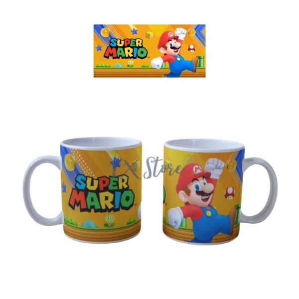 Mug Taza Mario Bros Blanco (1)