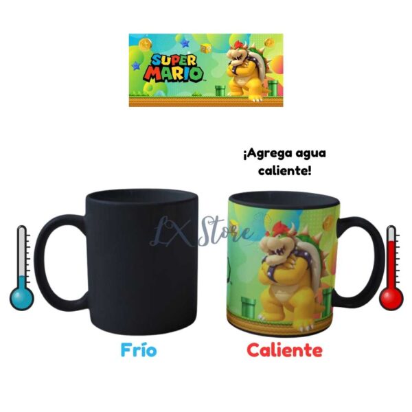 Mug Taza Mario Bros Bowser Magico (1)