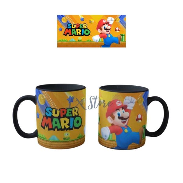 Mug Taza Mario Bros Negro (1)