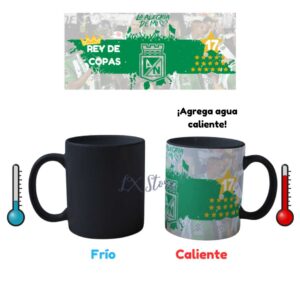 Taza de atletico nacional magico