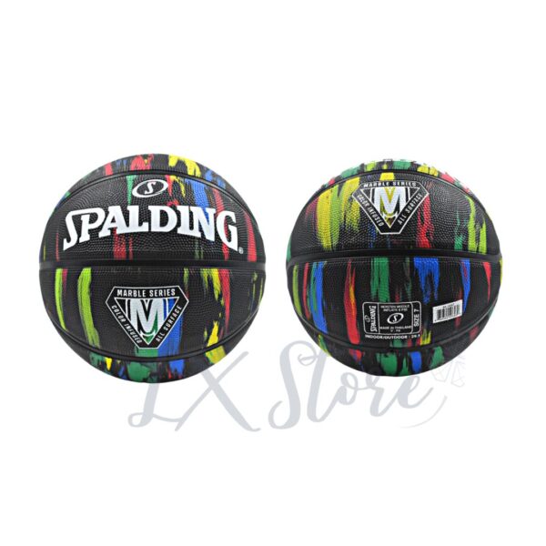 Balon de baloncesto Marble Blanco