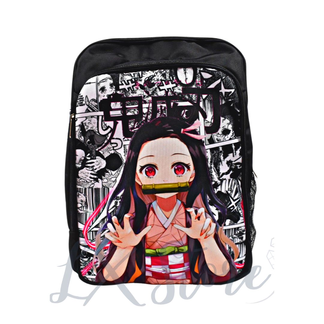 Maletas Morral Demon Slayer Nezuko (2)