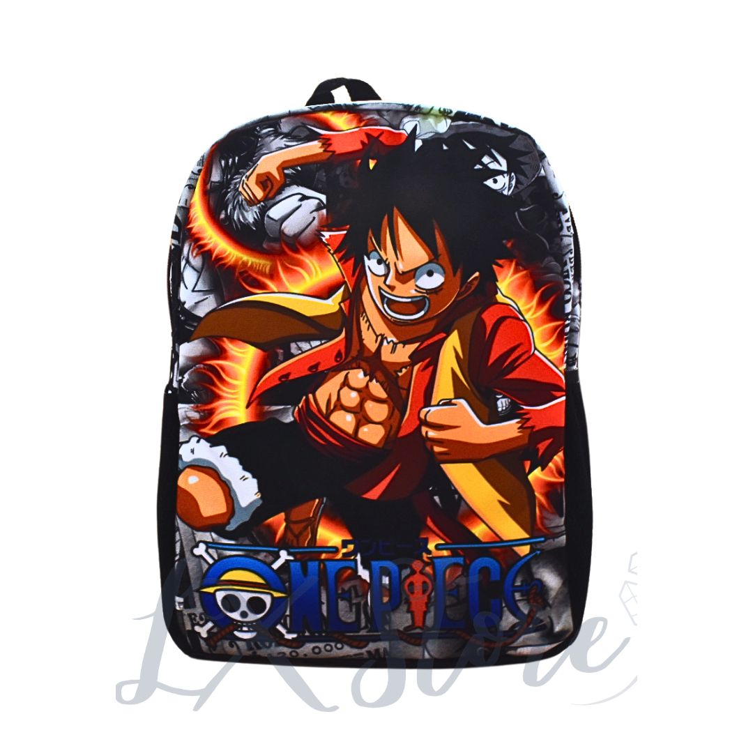 Maletas Morrales de One Piece Luffy 40cm Anime Escolar con Diferentes Estilos (2)