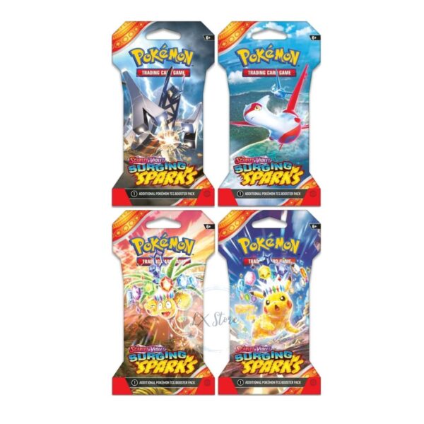 Sobre Cartas Pokémon TCG Surging Sparks X10 Cartas