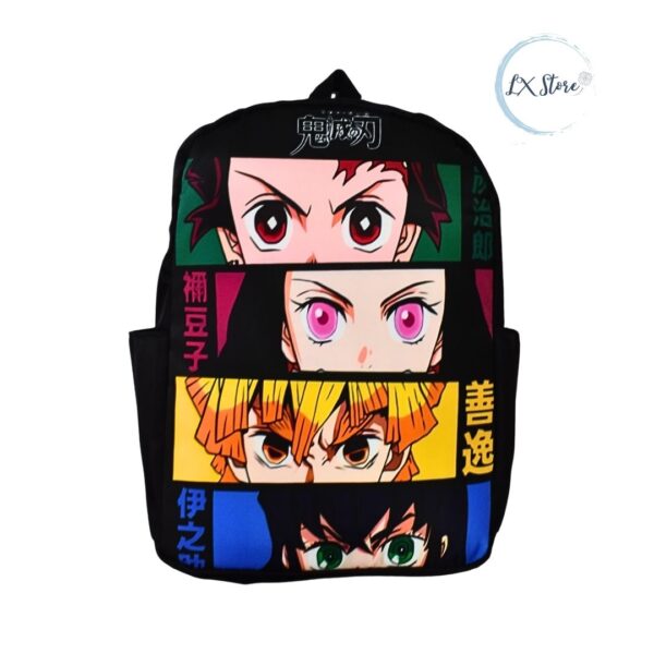 Maletas Morral de Demon Slayer Amigos Colores