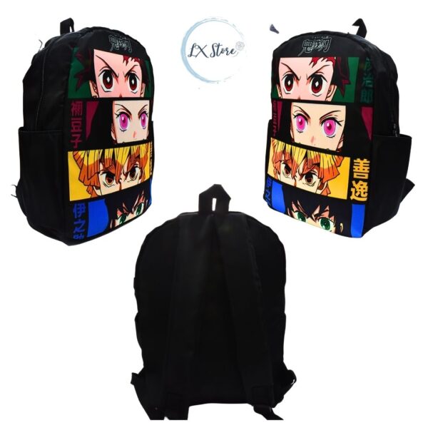 Maletas Morral de Demon Slayer Amigos Colores - Imagen 2