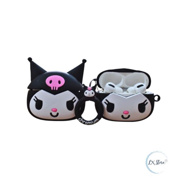 Funda protectora para Airpods 2 Kuromi