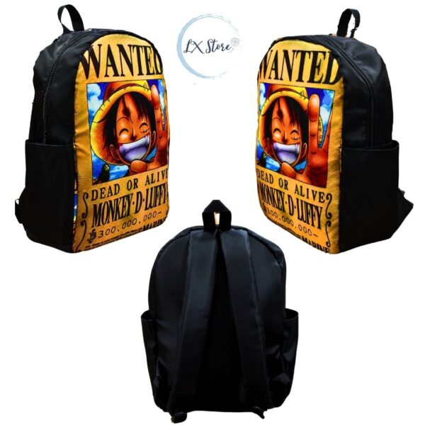 Maletas Morrales de One Piece Luffy Cartel - Imagen 2