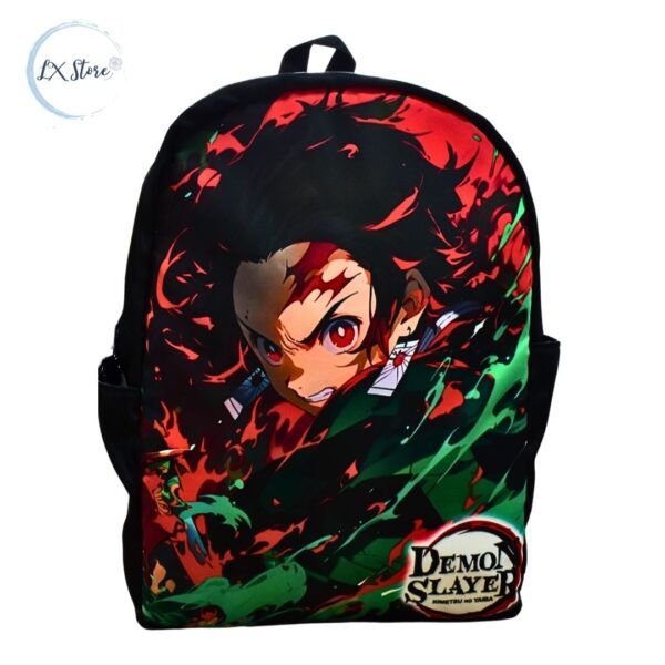 Maletas Morral de Demon Slayer Tanjiro Danza Del fuego