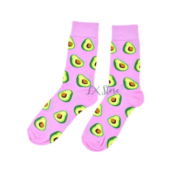 Medias Largas de Aguacates Rosadas