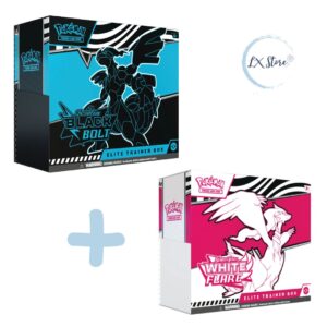 Combo 2 ETB's de Black Bolt and White Flare Preventa ($470.000)