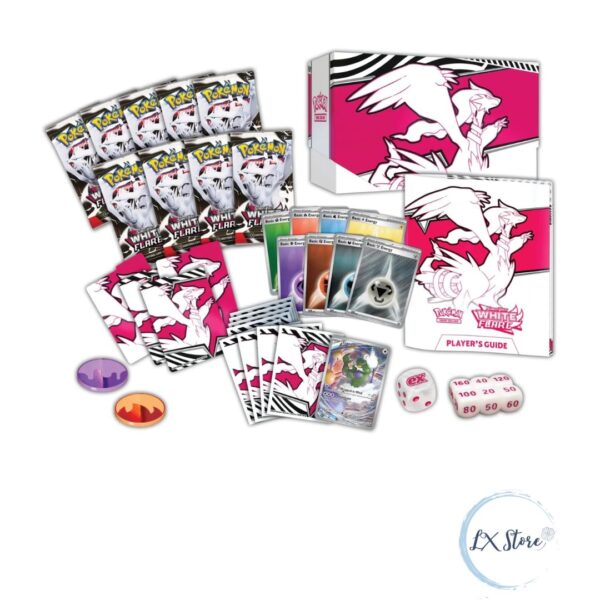 Combo Elite Trainer Box +Binder Collection de White Flare Pokémon TCG Preventa ($384.900) - Imagen 3