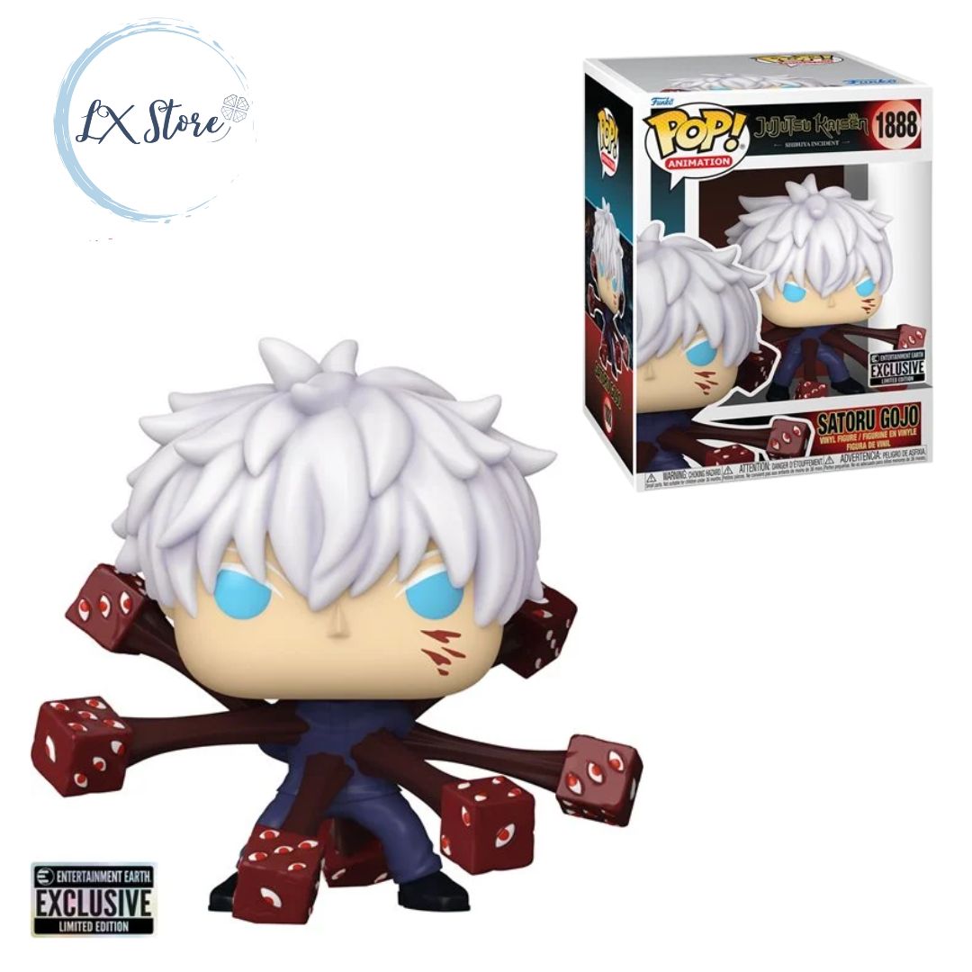 Funko Exclusivo de Satoru Gojo Jujutsu Kaisen #1888