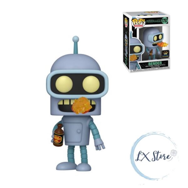 Funko Pop de Bender Futurama 1757 Edición Limitada - Imagen 3