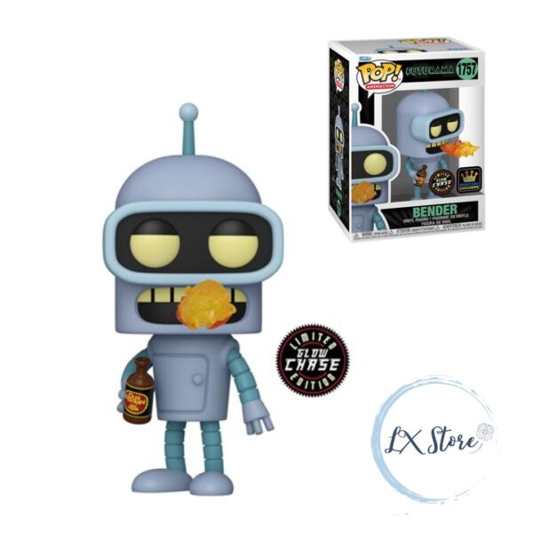 Funko Pop de Bender Futurama 1757 Edición Limitada - Imagen 2