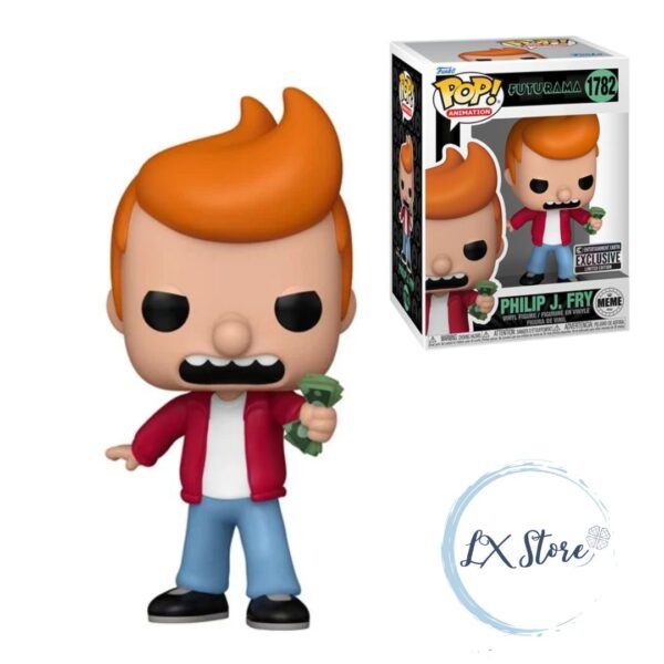 Funko Pop de Philip J. Fry Meme Futurama 1782 Exclusivo - Imagen 2