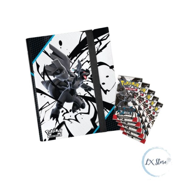 Combo Portafolio Binder de White Flare + Binder de Black Bolt Pokémon TCG Preventa ($299.900) - Imagen 3