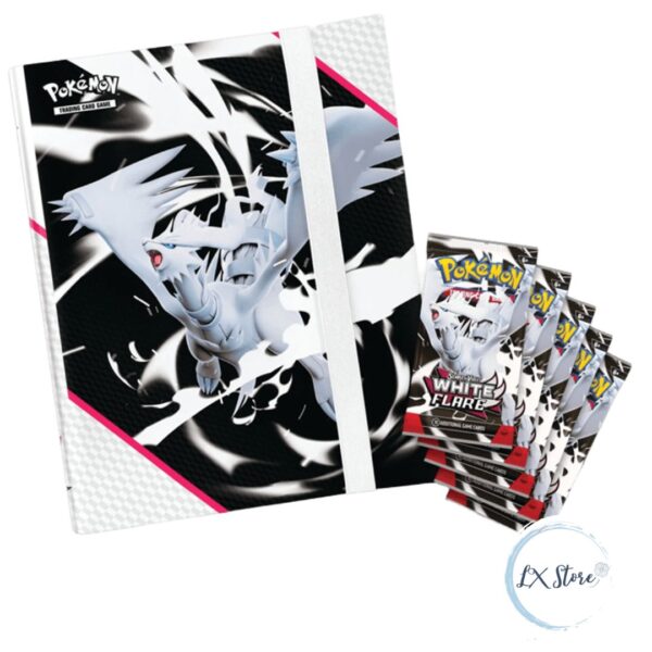 Combo Portafolio Binder de White Flare + Binder de Black Bolt Pokémon TCG Preventa ($299.900) - Imagen 2