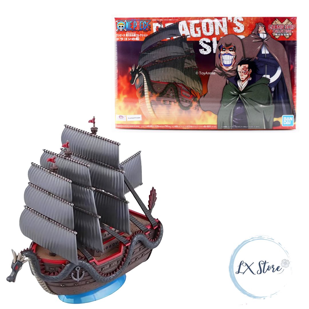 Barco Armable De One Piece D. Dragon Original Bandai