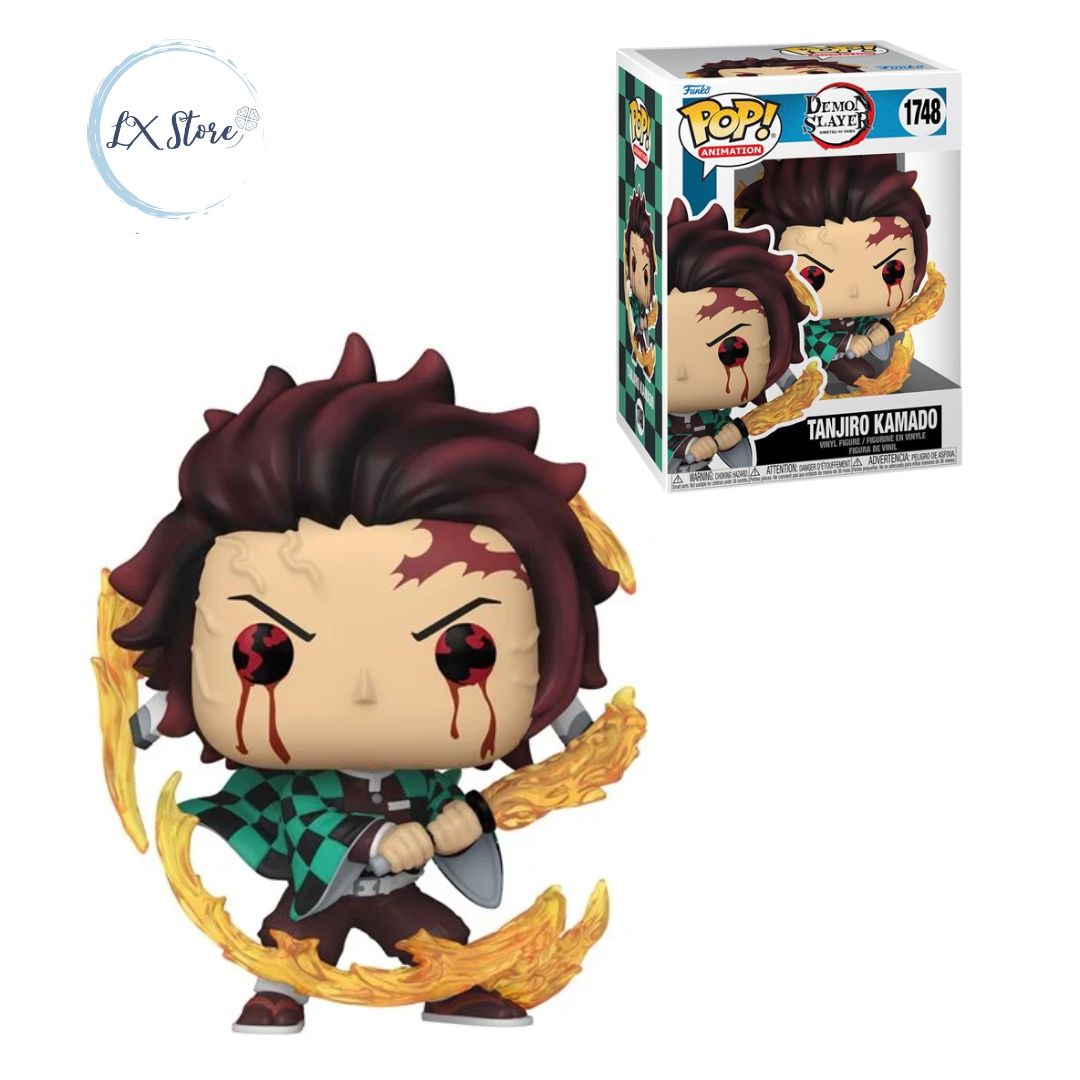Funko Pop Tanjiro Respiración solar #1748 de Demon Slayer