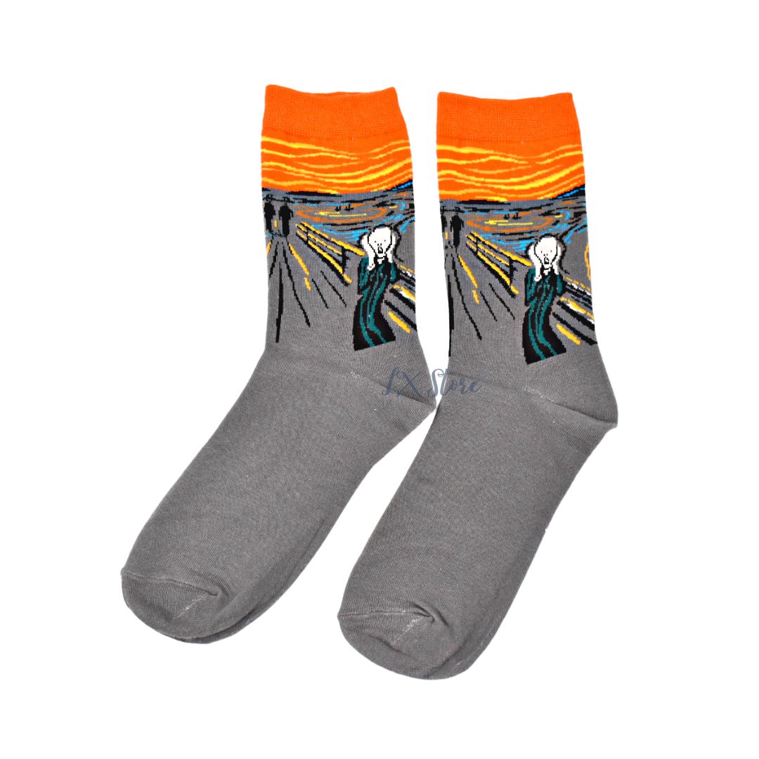 Medias Largas de El grito Obras de Arte Edvard Munch