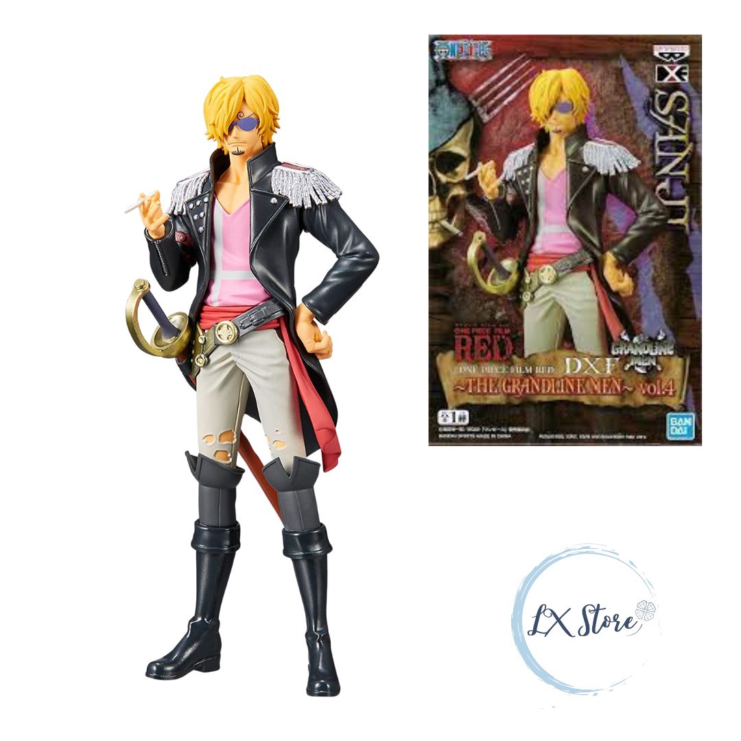 Figura One Piece Film Red DXF The Grandline Men Vol.04 Sanji