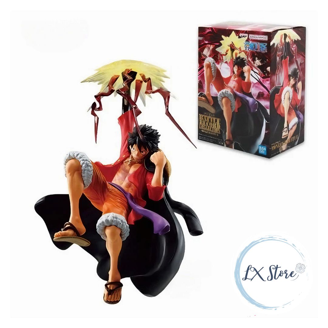 Figuras De One Piece Monkey D Luffy Ataca Bandai 20 cm