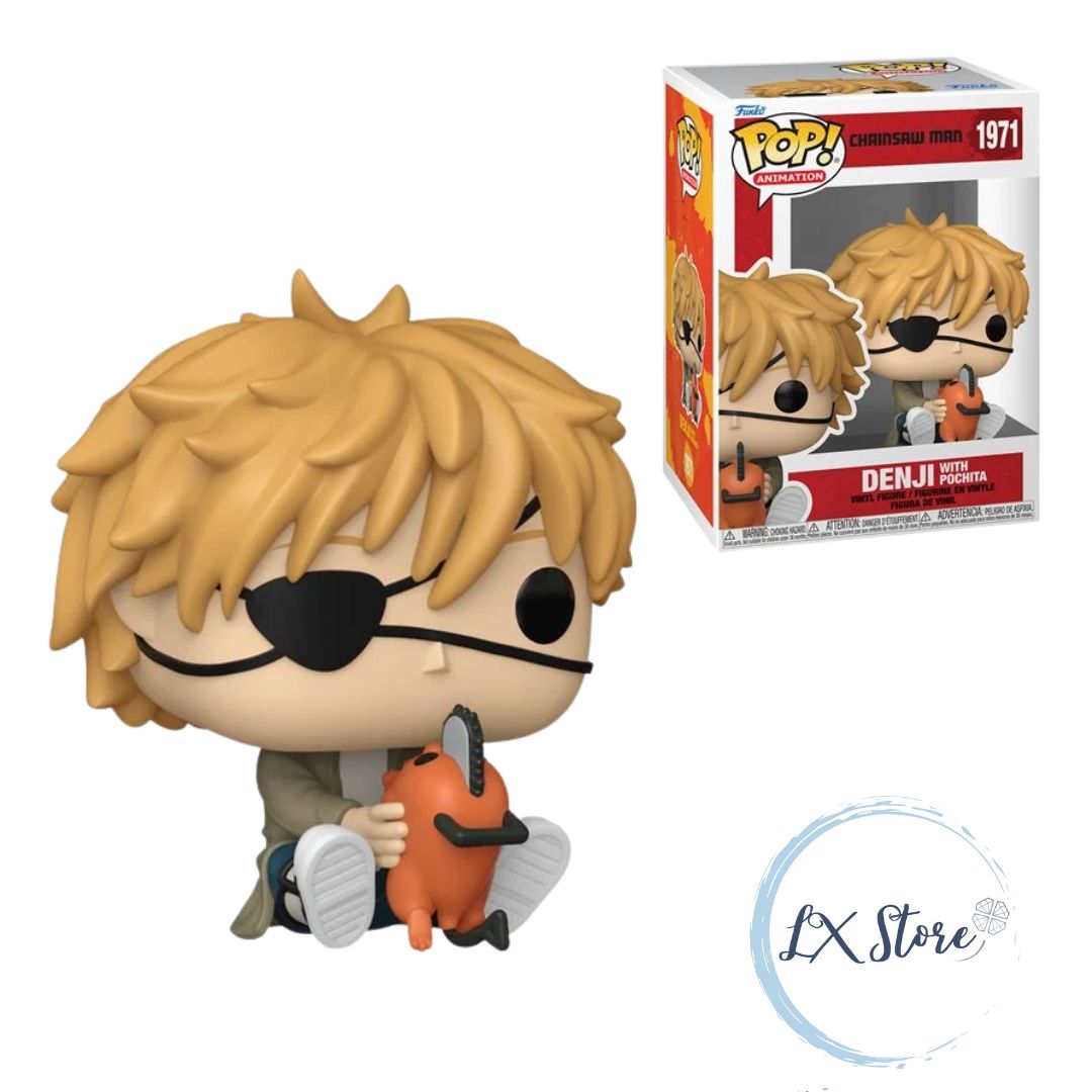 Funko Pop Denji con Pochita 1971 Chainsaw man