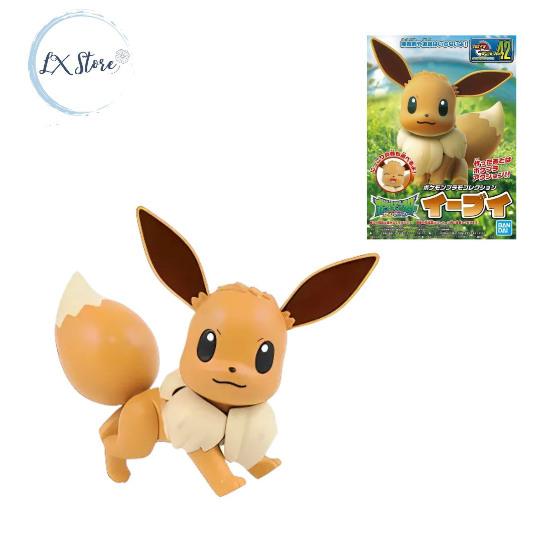 Juguete Pokémon Model Kit Armable Eevee 2 Caras Original