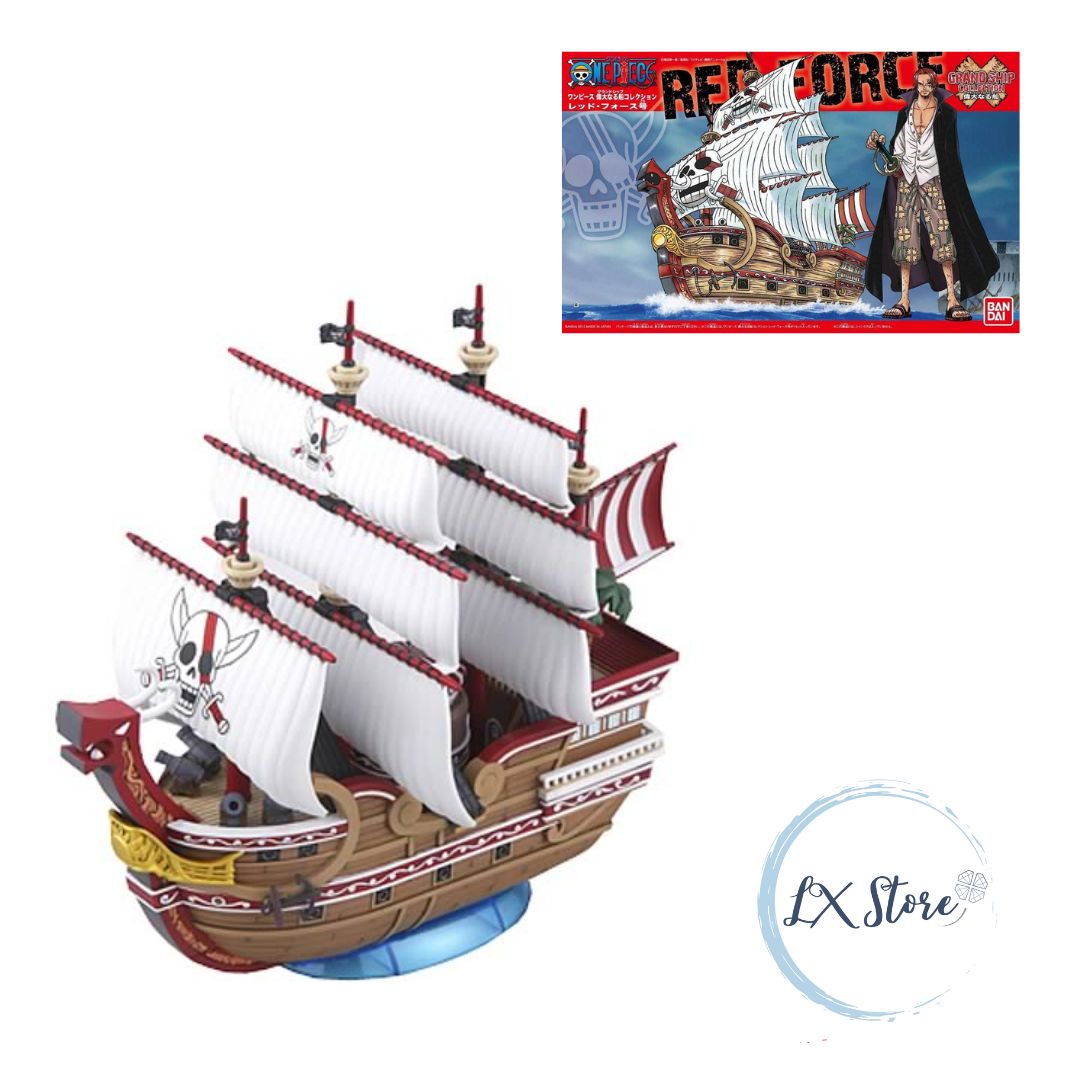 Bandai Barco One Piece Armable Colección Red Force Shanks