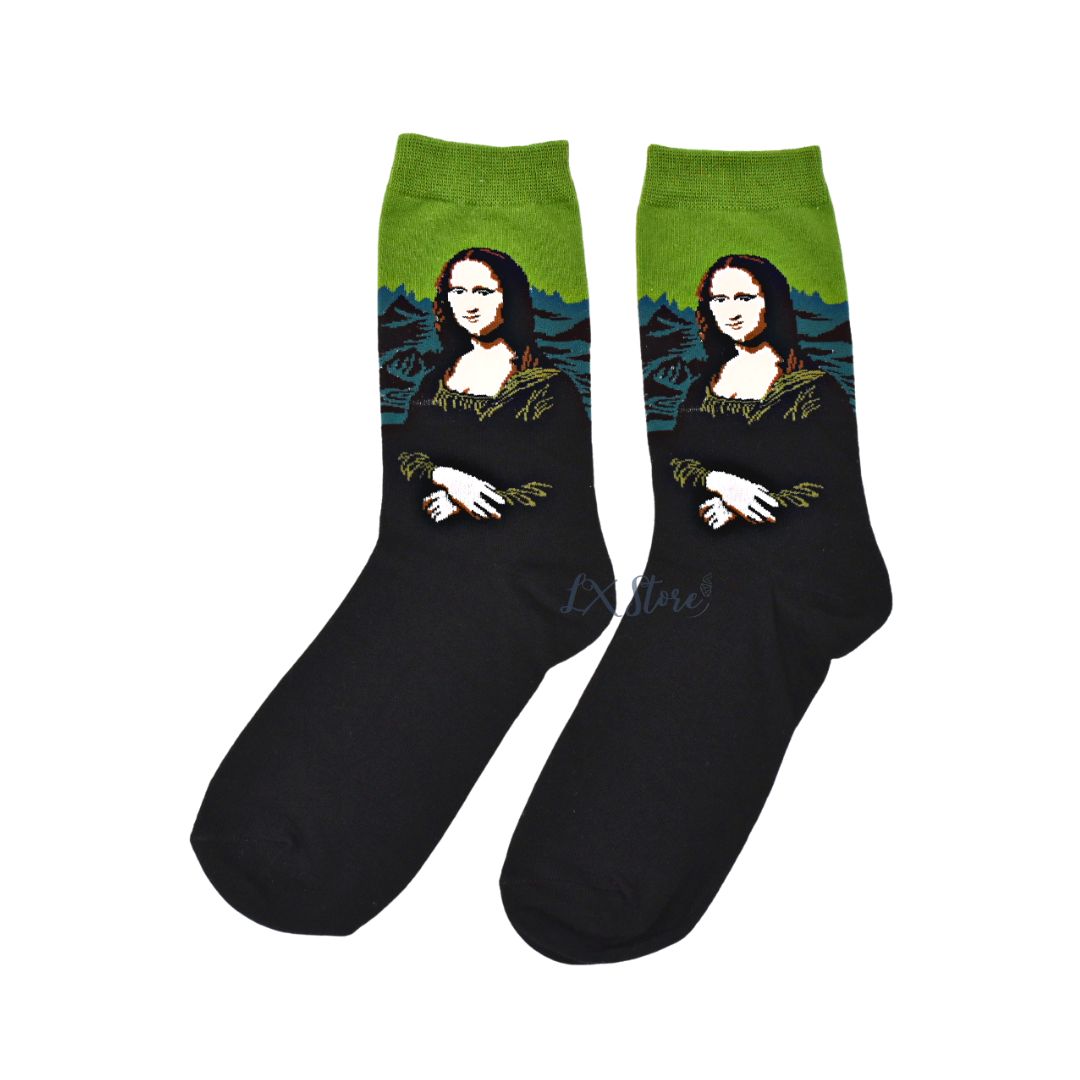 Medias Largas de La Mona Lisa Obras de Arte Da Vinci