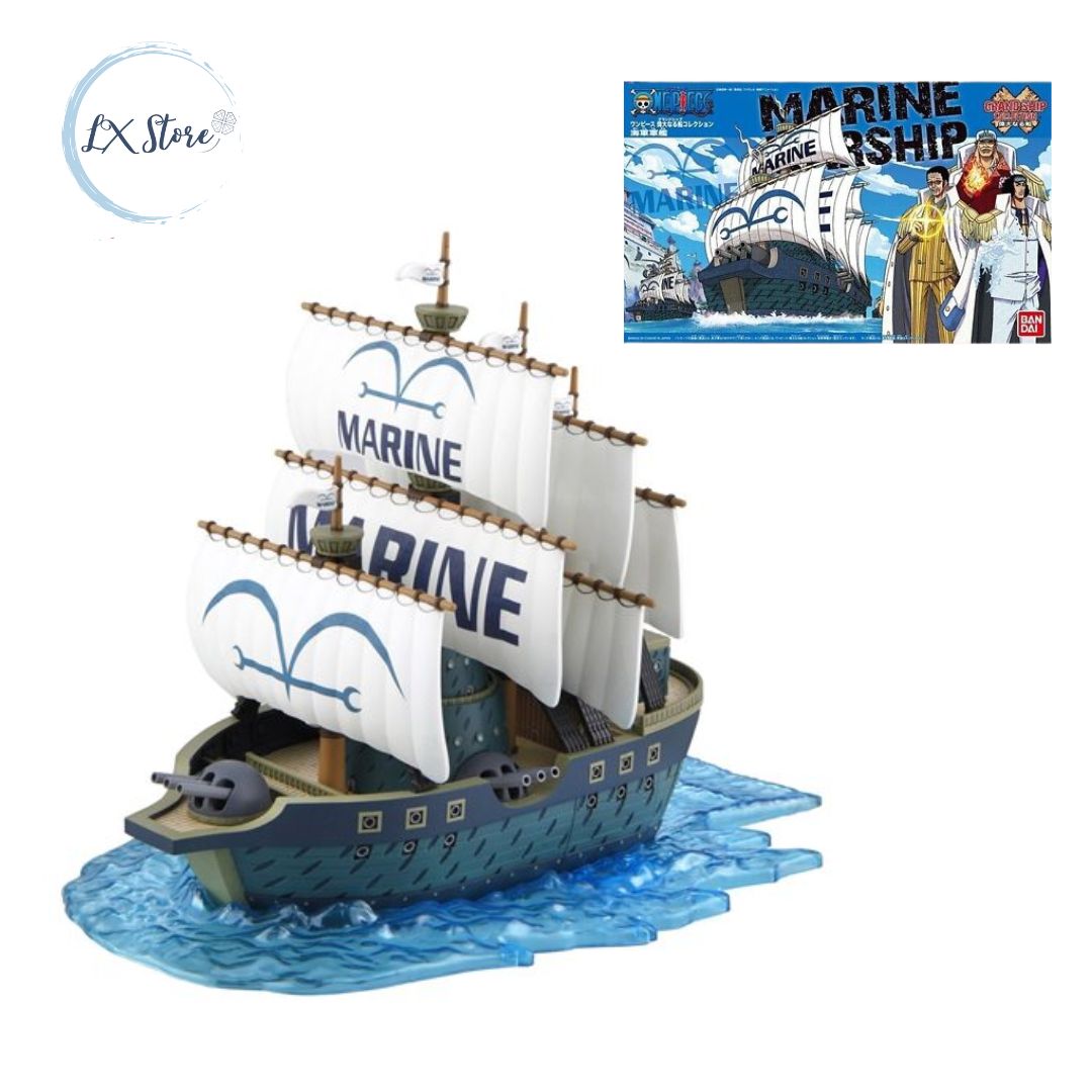 Bandai Barco One Piece Armable Colección Marina