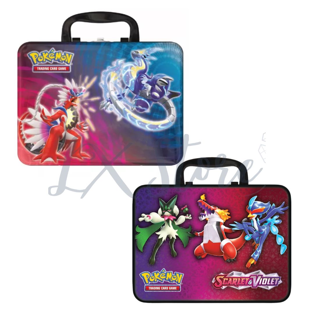 Set de Cartas Pokémon Original Chest Fall Lonchera Español