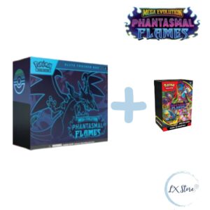 Combo ETB + Build and Battle de Phantasmal Flames ENG  Envío Gratis