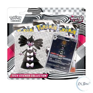 White Flare Tech Sticker Collection