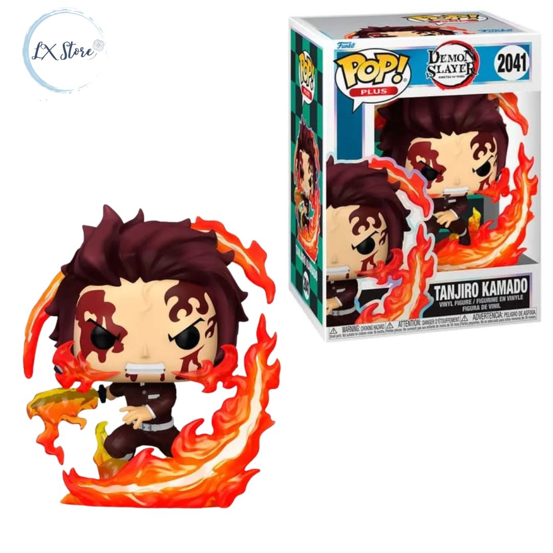 Funko Pop Tanjiro Danza del Dios del Fuego #2041 de Demon Slayer