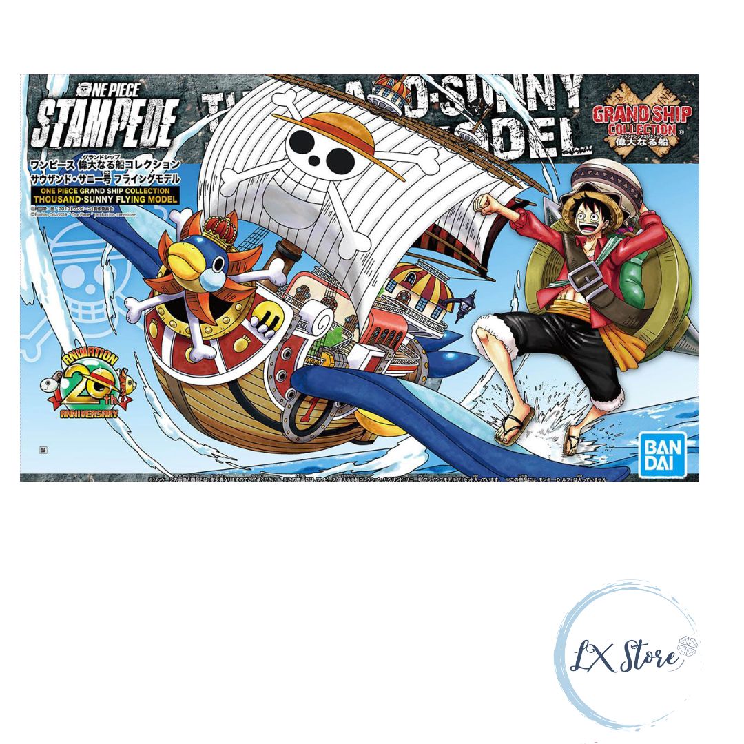 One Piece Grand Ship Collection Thousand Sunny Volando Model Kit