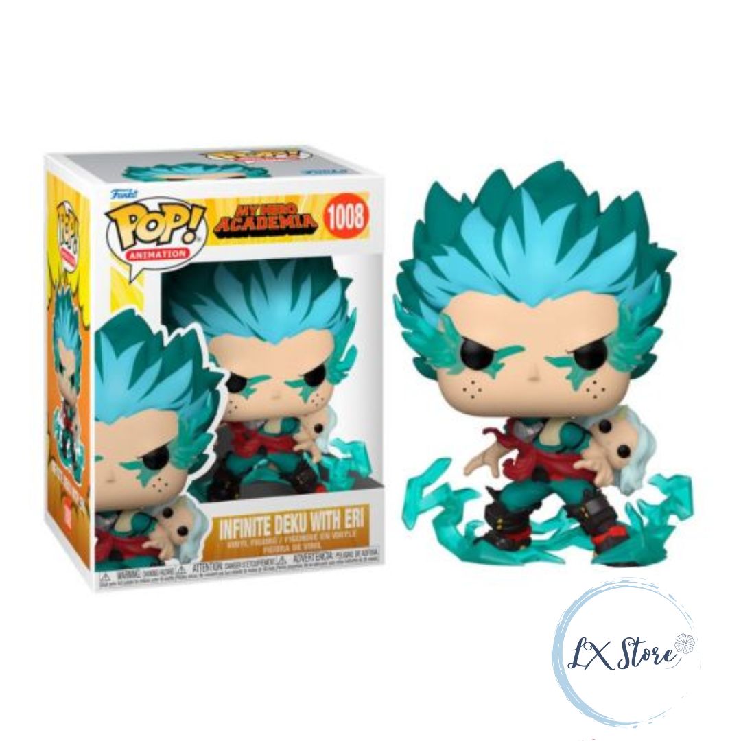 Funko Pop de infinite Deku con Eri #1008