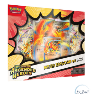 Caja Mega Emboar EX Pokémon TCG Preventa ($109.900)