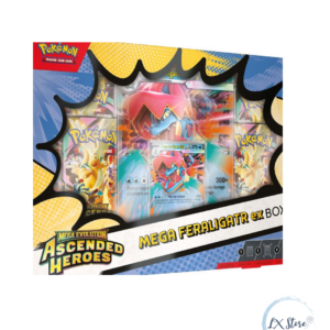 Caja Mega Ferraligator EX Pokémon TCG Preventa ($109.900)