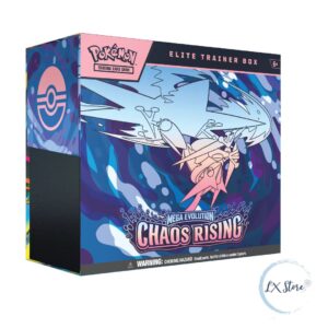 Elite Trainer Box de Chaos Rising Pokémon TCG Preventa ($234.900)